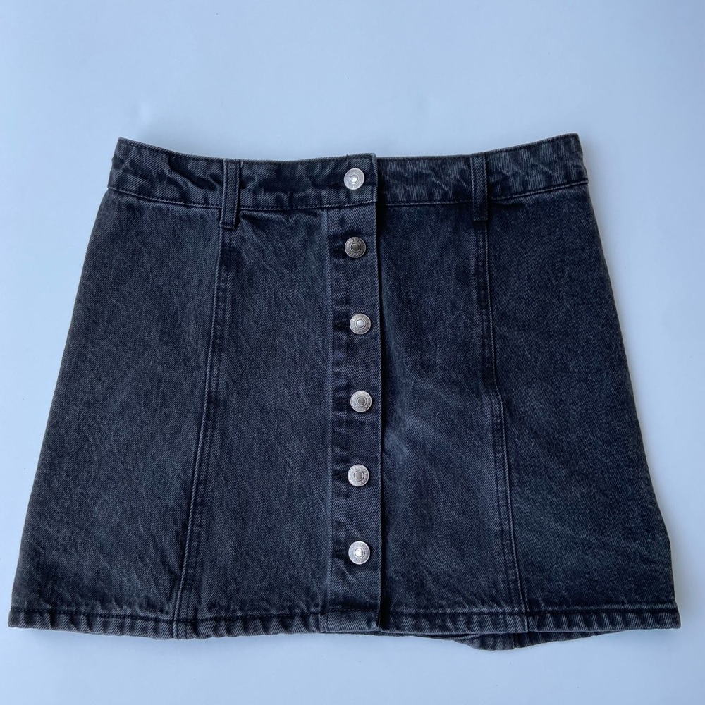 Forever 21 Black Denim Skirt